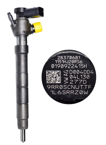 Форсунка дизельна в зборі, розпилювач + тримач 04L130277BC VAG