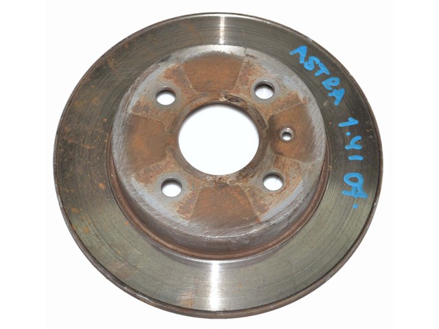 Акция диск гальмівний задній d240 opel astra h 04-14, astra g 98-05, meriva a 03-10 0569111