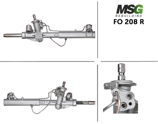 Рейковий рульовий механізм 1323626 FORD