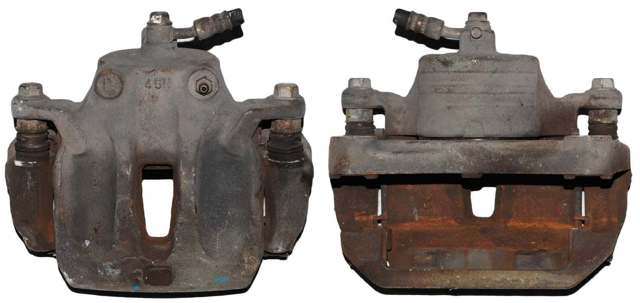 Супорт гальмівний, передній, лівий 41011CA000 NISSAN