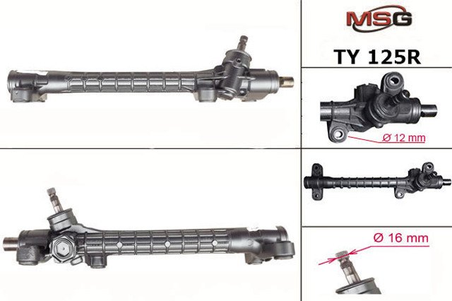 Рейковий рульовий механізм 4551002070 TOYOTA
