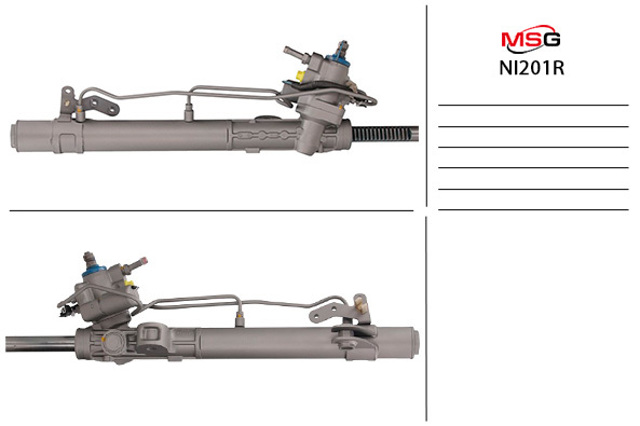 Управління рульове в зборі 49001JA000 NISSAN