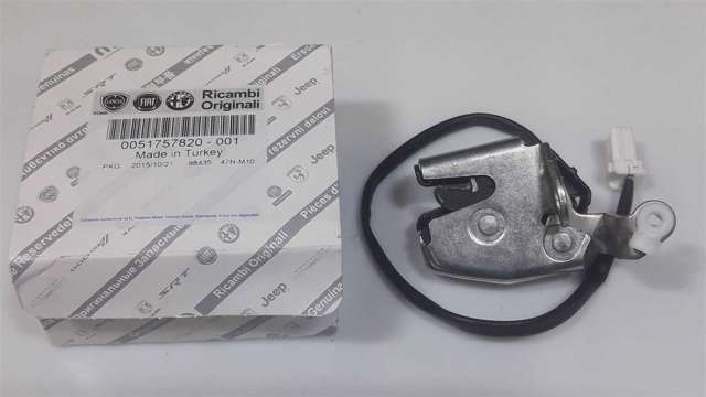 Замок задніх лівих распашних дверей, нижній 51757820 FIAT