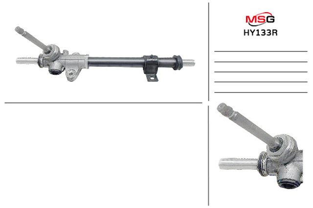 Управління рульове в зборі 565001R101 HYUNDAI