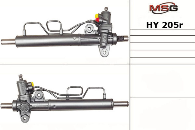 Рульова рейка з гпк відновлена kia cerato 04-08 5003800