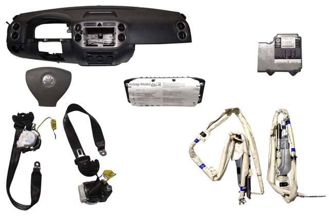 Подушка безпеки, бічна, права, AIRBAG 5N0880742E VAG