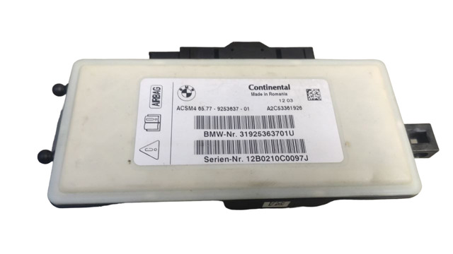 Блок управління airbag 65776807634 BMW