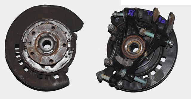 Цапфа поворотного кулака 7L0505435B VAG