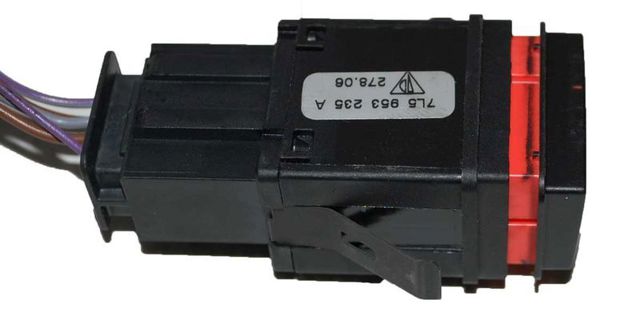 Кнопка аварійки 7L5953235A PORSCHE