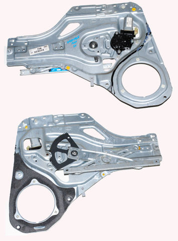 Механізм склопідйомника двері задньої, лівої 834011F010 HYUNDAI