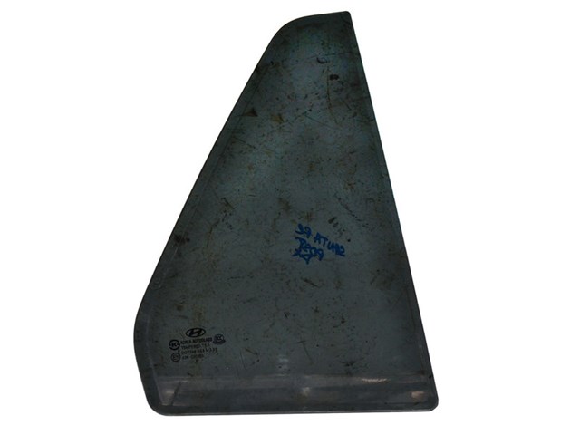 Скло двері задньої правої трикутник hyundai santa fe cm 06-12 834272B000