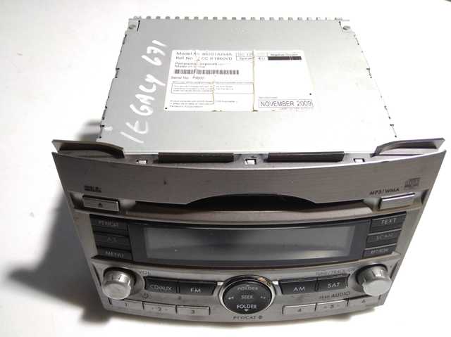 Магнітола 86201AJ64A SUBARU