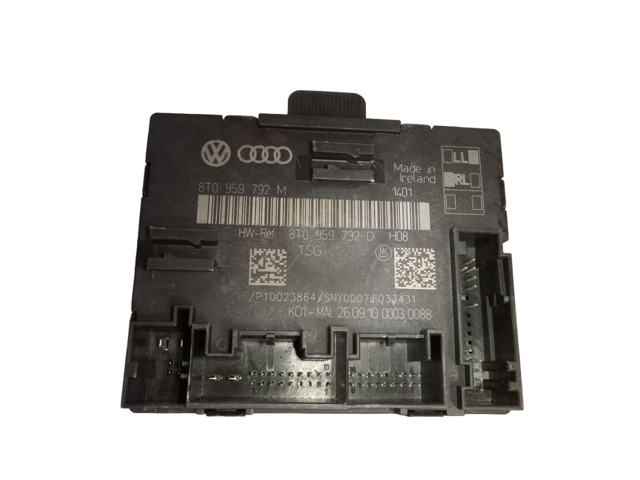 Блок комфорту передніх дверей 8T0959792M VAG