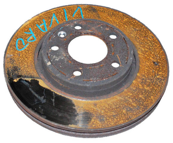Диск переднього гальма 91165426 OPEL