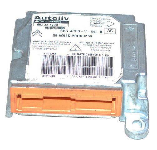 Блок управління airbag 9648938880 PEUGEOT