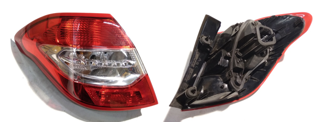 Задній лівий зовнішній ліхтар 9687312180 PEUGEOT