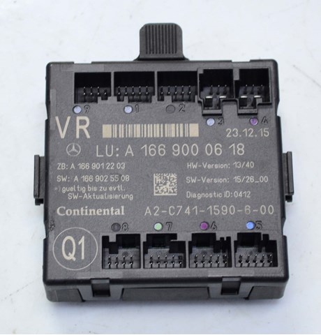 Блок комфорту передніх дверей A1669000618 MERCEDES