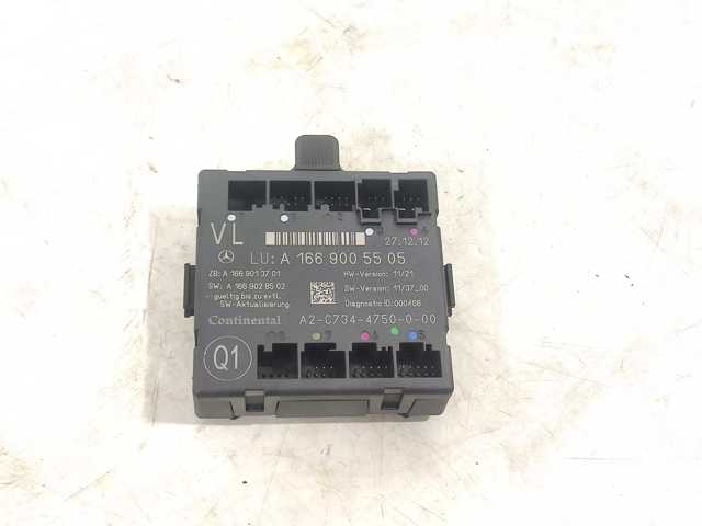 Блок комфорту передніх дверей A1669005505 MERCEDES