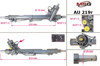 Рульова рейка AU219R MSG Rebuilding