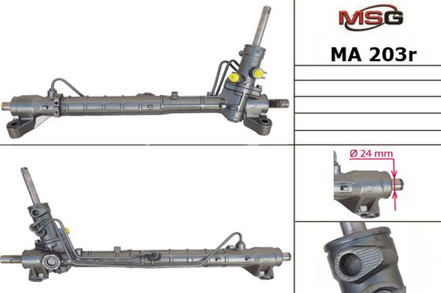 Рульова рейка BBL332110A MAZDA