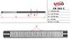 Вал / шток рульової рейки CR202C MS GROUP