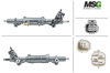 Рейка рульова LE401NLA0R MSG Rebuilding