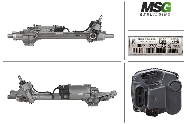 Рульова рейка з епк відновлена range rover 13-22, range rover sport 13-22 5004619