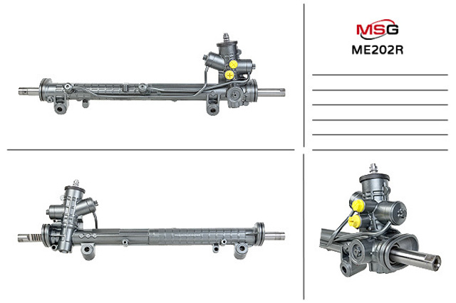 Кермова рейка ME202R MSG Rebuilding
