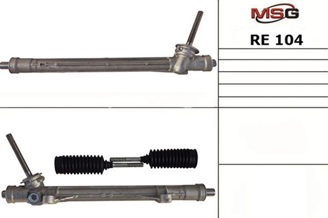 Рейковий рульовий механізм RE104 MS GROUP