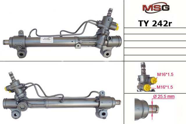 Управління рульове в зборі TY242R MSG Rebuilding