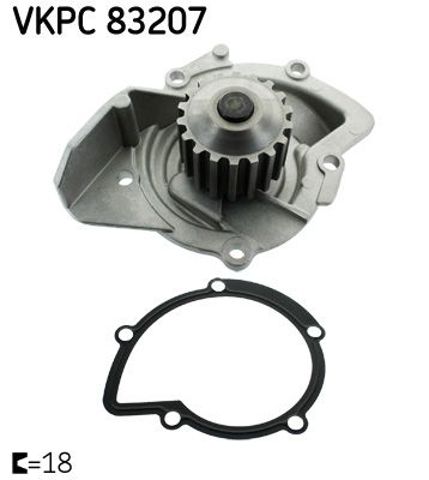Насос системи охолодження VKPC83207 SKF