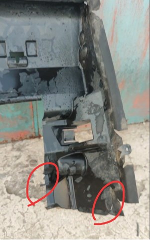 повітропровід радіатора 4KE121291B VAG