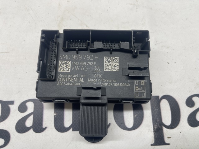 Блок комфорту передніх дверей 4M0959792H VAG