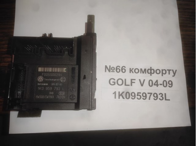 Мотор склопідйомника водійських дверей 1K0959793L VAG
