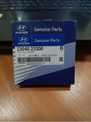 Кільця поршневі комплект, STD 2304023300 HYUNDAI