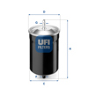 Фільтр-відстійник палива грубої очистки 3150000 UFI