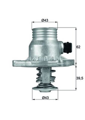 Термостат в зборі TM11105 MAHLE