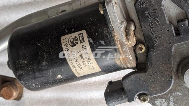 Двигун склоочисника лобового скла (трапеції) 8360603 BMW