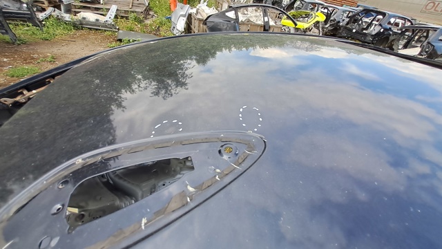 Дах кабіни (кузова) 41009633663 BMW