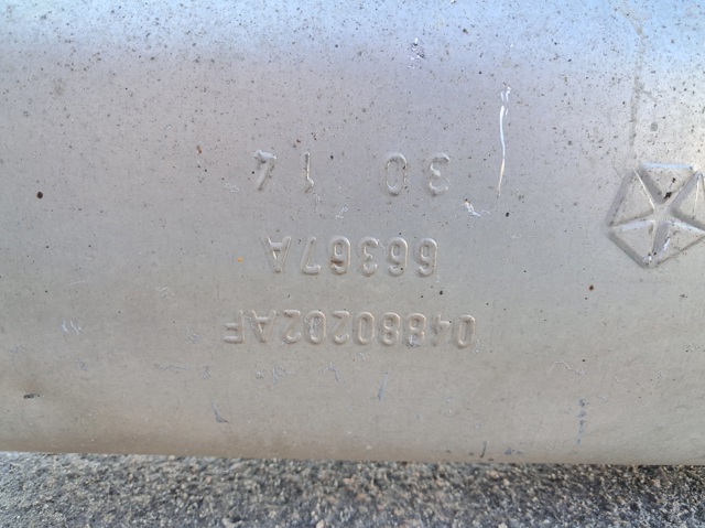 Глушилка задня 4880202AF CHRYSLER