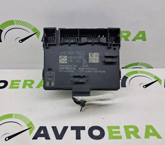 Блок комфорту задніх дверей 4M0959595D VAG
