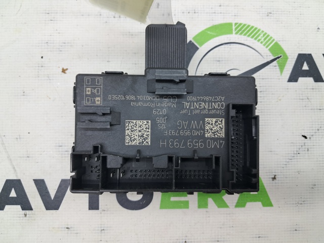 Блок комфорту передніх дверей 4M0959793H VAG