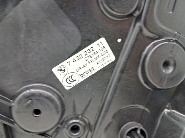 Механізм підйому стекол 51338498854 BMW