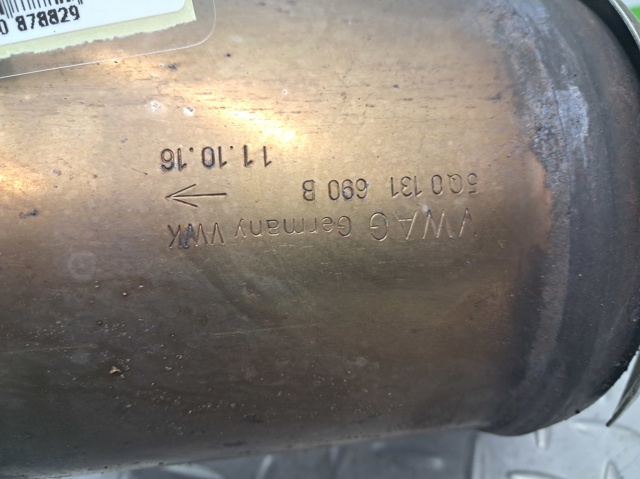 Каталітичний нейтралізатор відпрацьованих газів 5Q0254501DX VAG