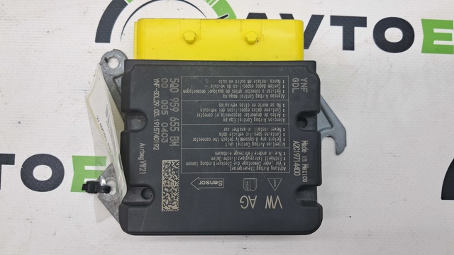 Модуль-процесор управління подушки безпеки 5Q0959655BM VAG