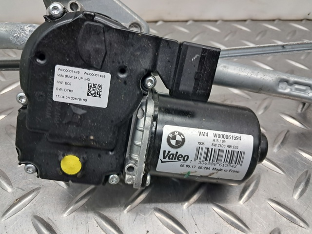 Трапеція склоочисника 61619851351 BMW