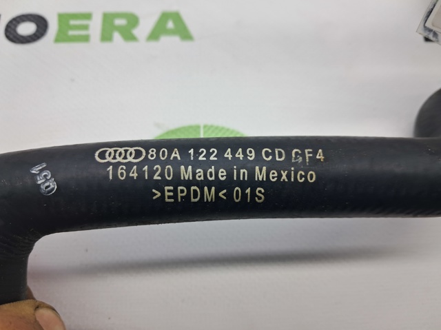 Шланг/патрубок системи охолодження 80A122449CD VAG