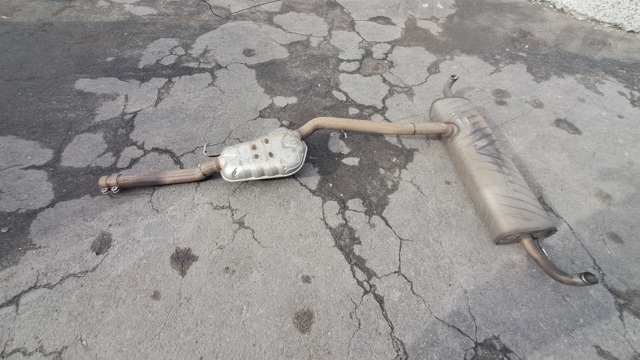 Вихлоп 80A253609G VAG