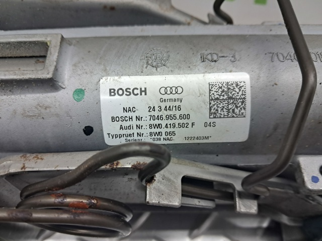 Колонка рульового управління 8W0419502F VAG