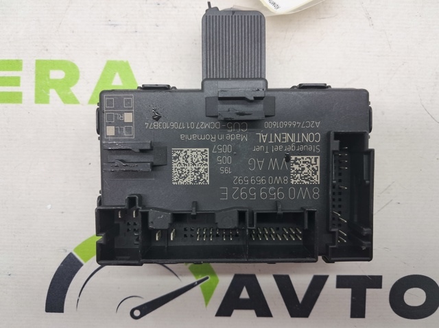 Блок комфорту передніх дверей 8W0959392E VAG